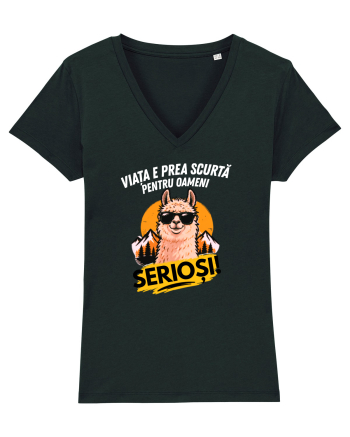 Viața e prea scurta pentru oameni serioși  Black