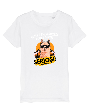 Viața e prea scurta pentru oameni serioși  White