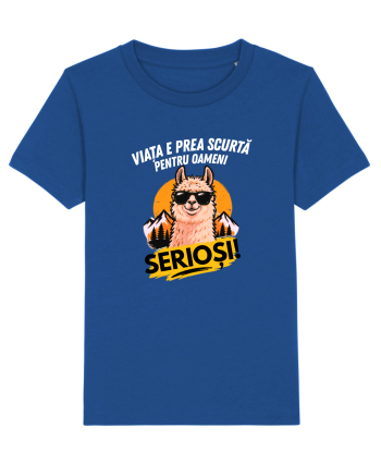 Viața e prea scurta pentru oameni serioși  Majorelle Blue