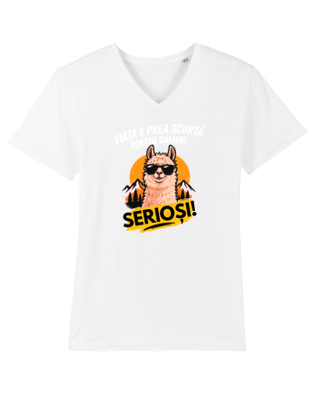 Viața e prea scurta pentru oameni serioși  White