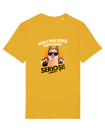 Viața e prea scurta pentru oameni serioși  Spectra Yellow