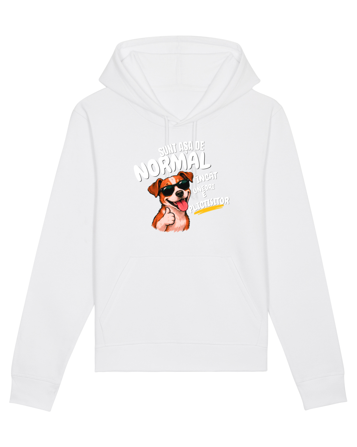Hanorac Unisex Drummer White