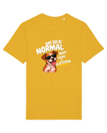 Sunt așa de normal..... Tricou mânecă scurtă Unisex Rocker