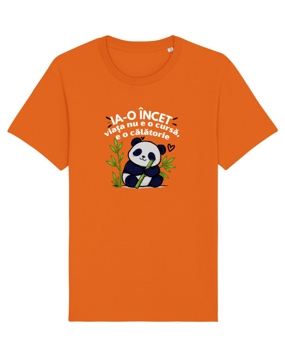 Tricou mânecă scurtă Unisex Rocker Bright Orange