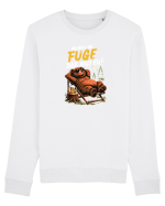 Munca nu fuge...dar nici eu! Bluză mânecă lungă Unisex Rise
