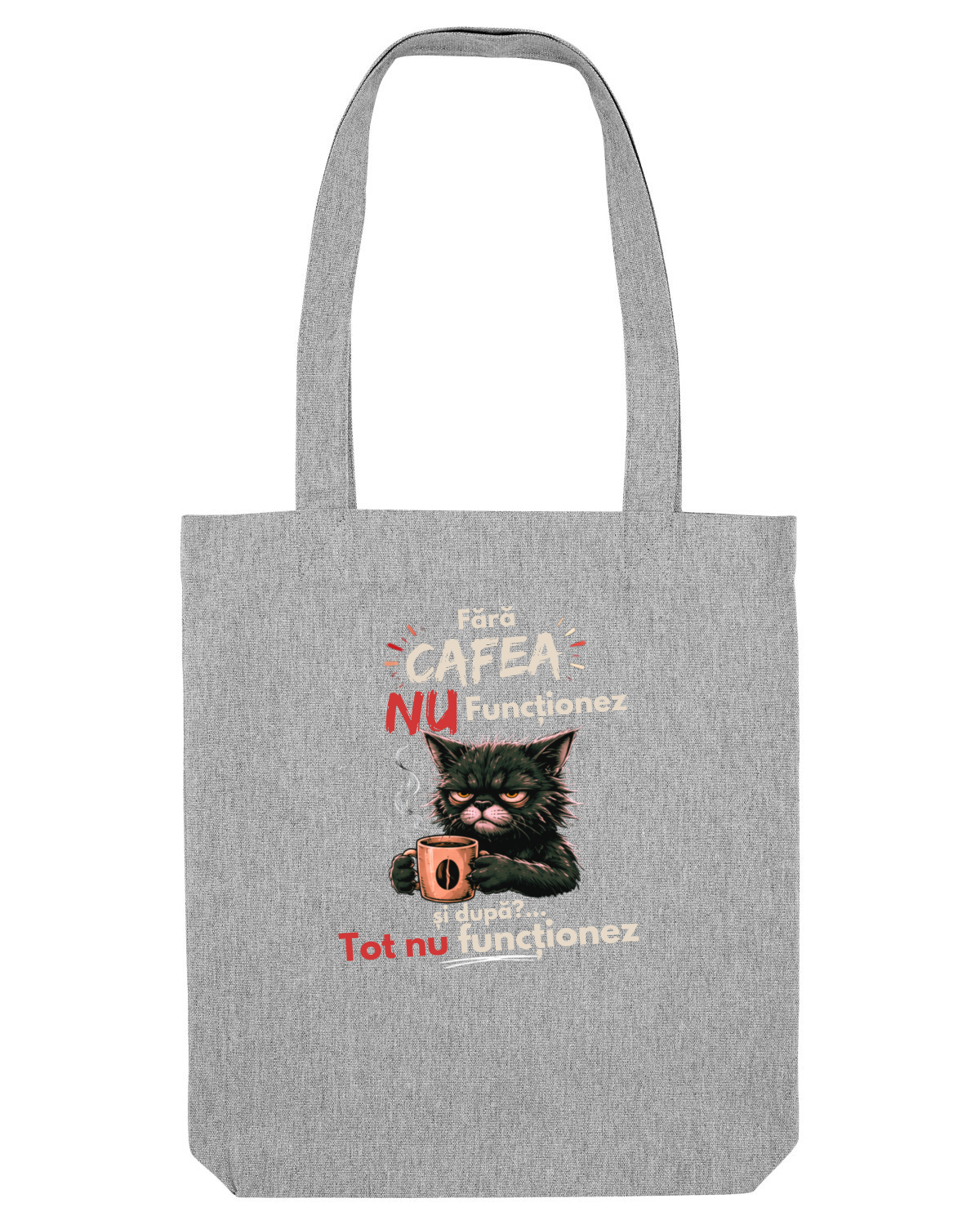 Sacoșă textilă Heather Grey