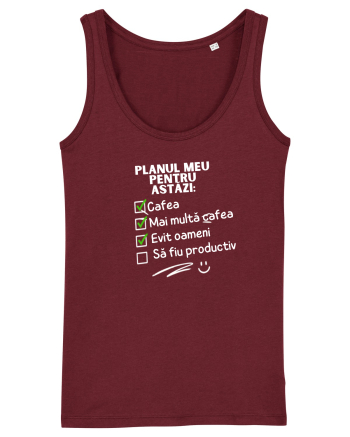 Planul meu pentru azi Burgundy