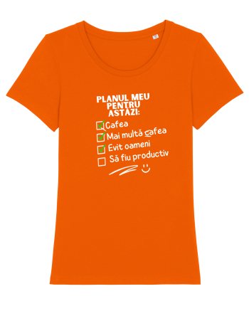 Planul meu pentru azi Bright Orange