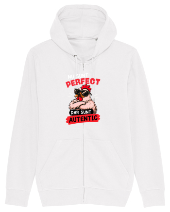 Nu sunt perfect. Dar sunt autentic  White