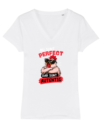 Nu sunt perfect. Dar sunt autentic  White