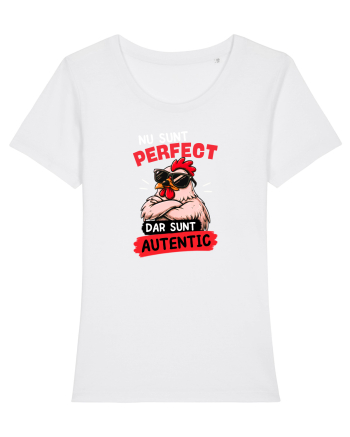 Nu sunt perfect. Dar sunt autentic  White