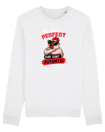 Nu sunt perfect. Dar sunt autentic  White