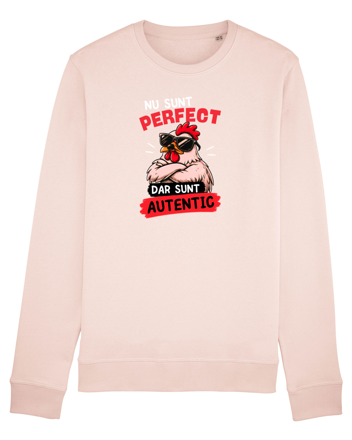 Bluză mânecă lungă Unisex Rise Candy Pink