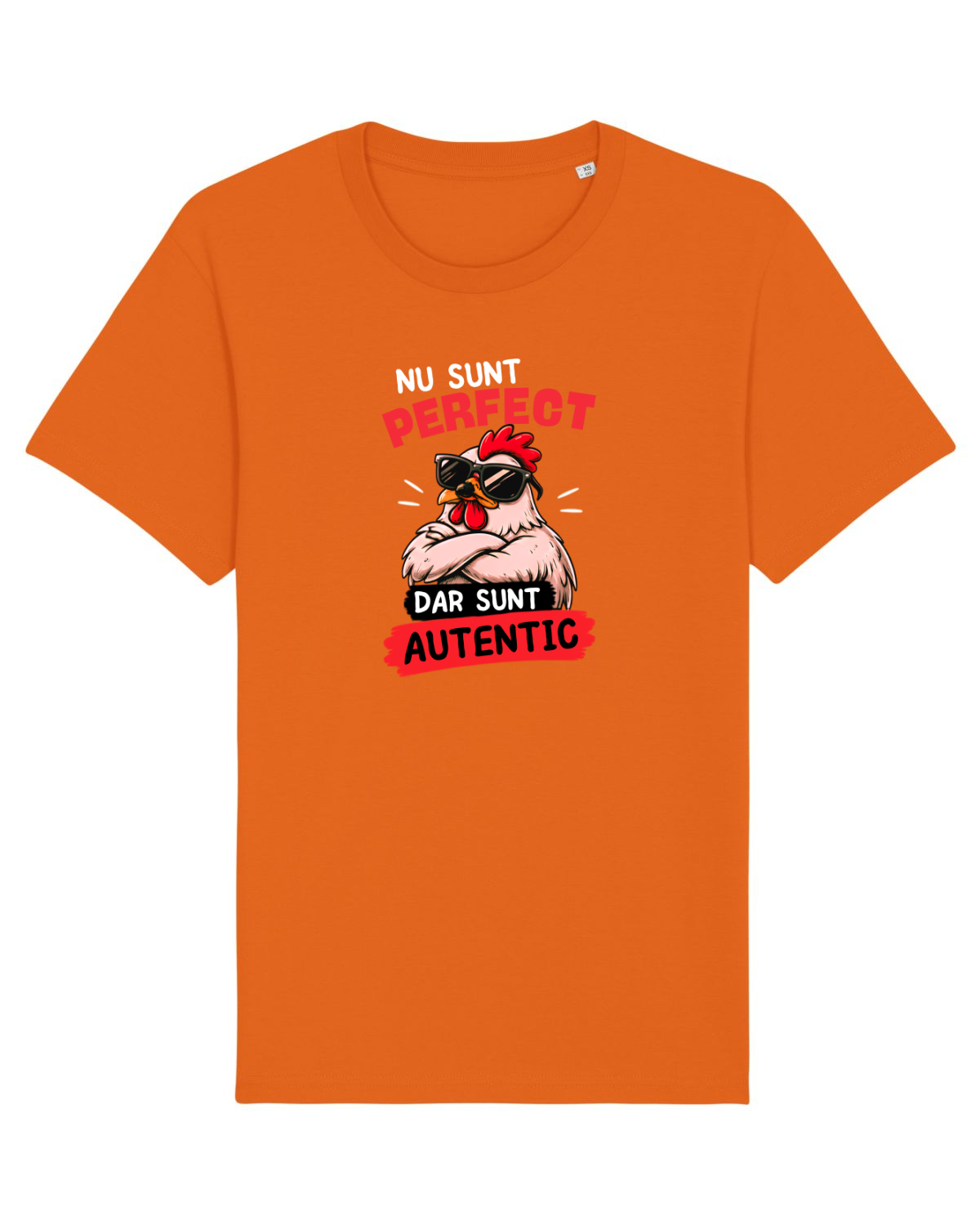 Tricou mânecă scurtă Unisex Rocker Bright Orange