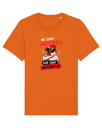 Nu sunt perfect. Dar sunt autentic  Bright Orange