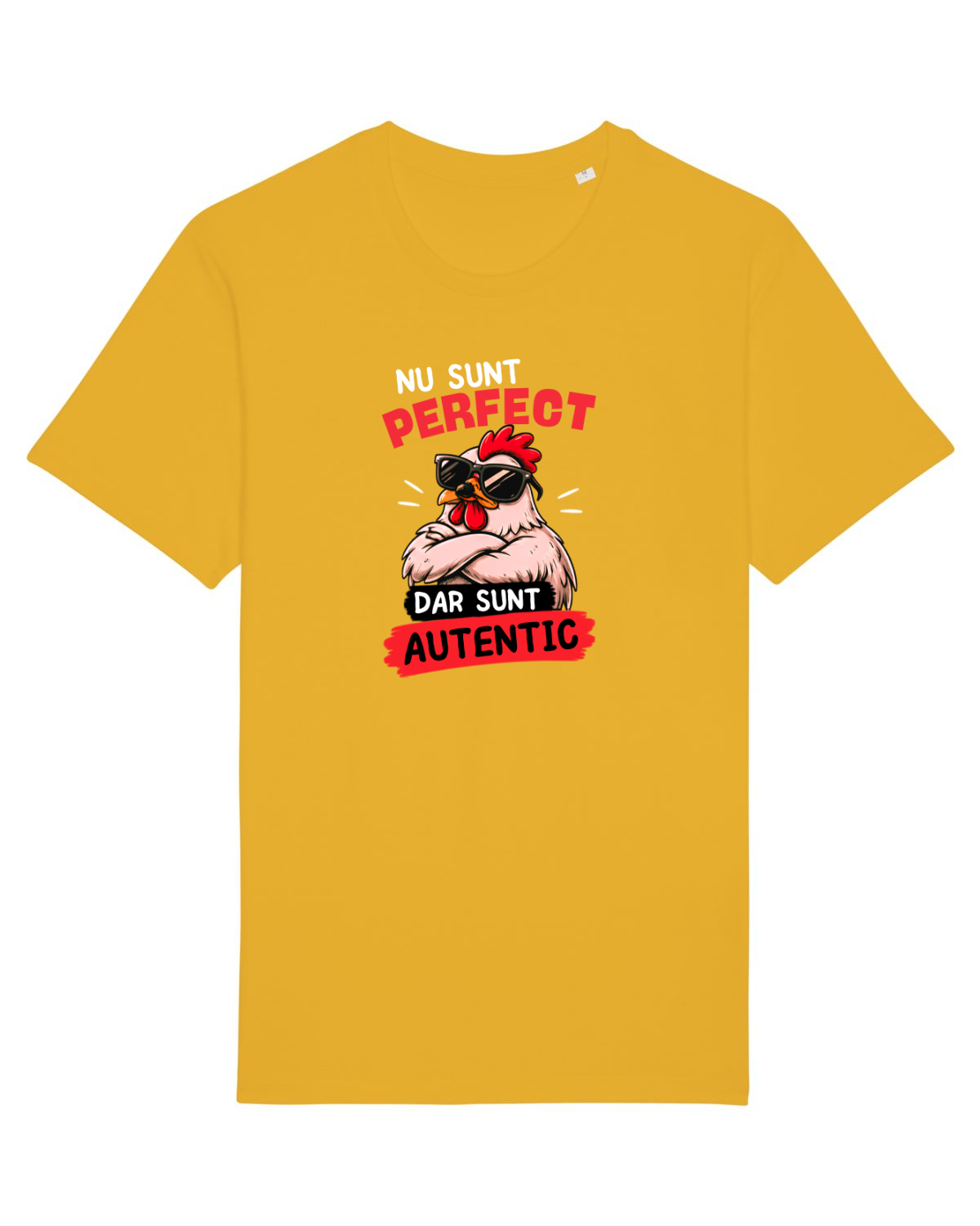 Tricou mânecă scurtă Unisex Rocker Spectra Yellow