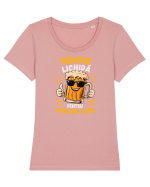 Terapie lichidă pentru probleme solide  Tricou mânecă scurtă guler larg fitted Damă Expresser