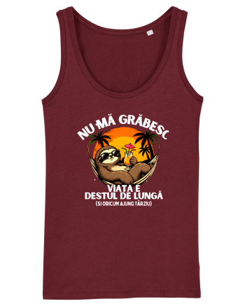 Nu mă grăbesc  Burgundy