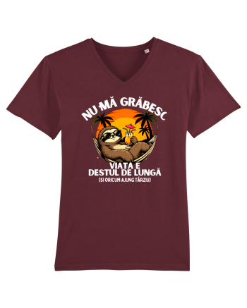 Nu mă grăbesc  Burgundy