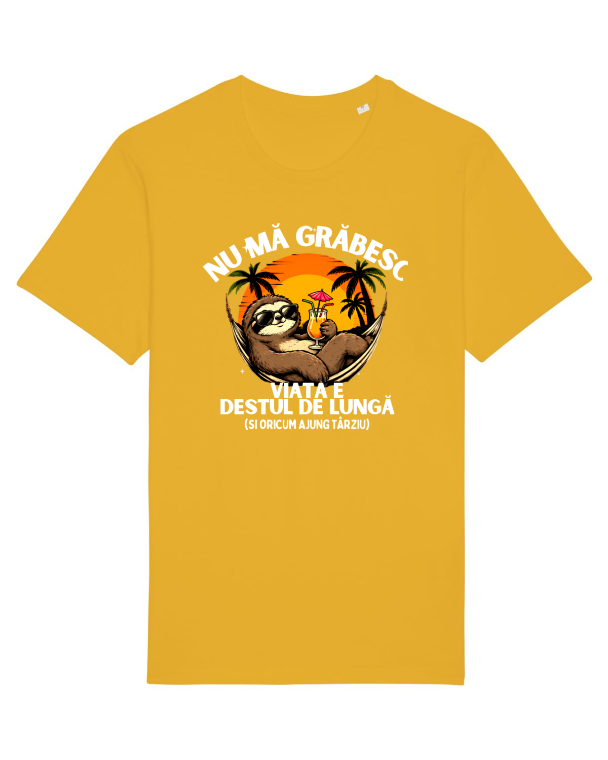Tricou mânecă scurtă Unisex Rocker Spectra Yellow