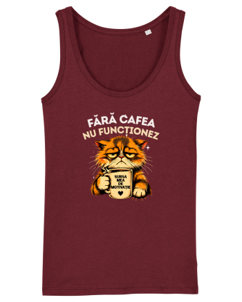 Fără cafea...nu funcționeaz Burgundy