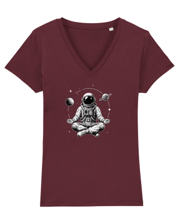 Astronaut -meditatie Burgundy