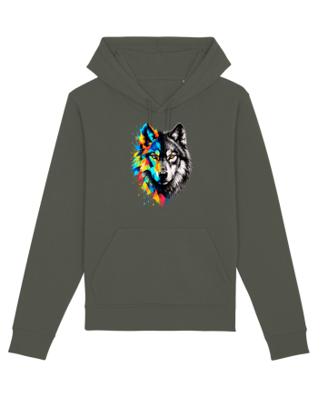 Abstract lup Khaki