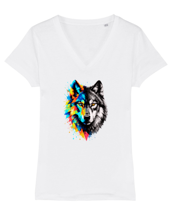 Abstract lup White