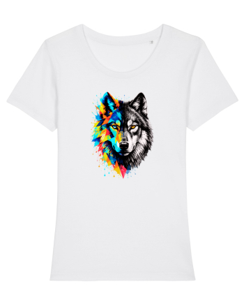 Abstract lup White