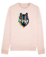 Abstract lup Bluză mânecă lungă Unisex Rise