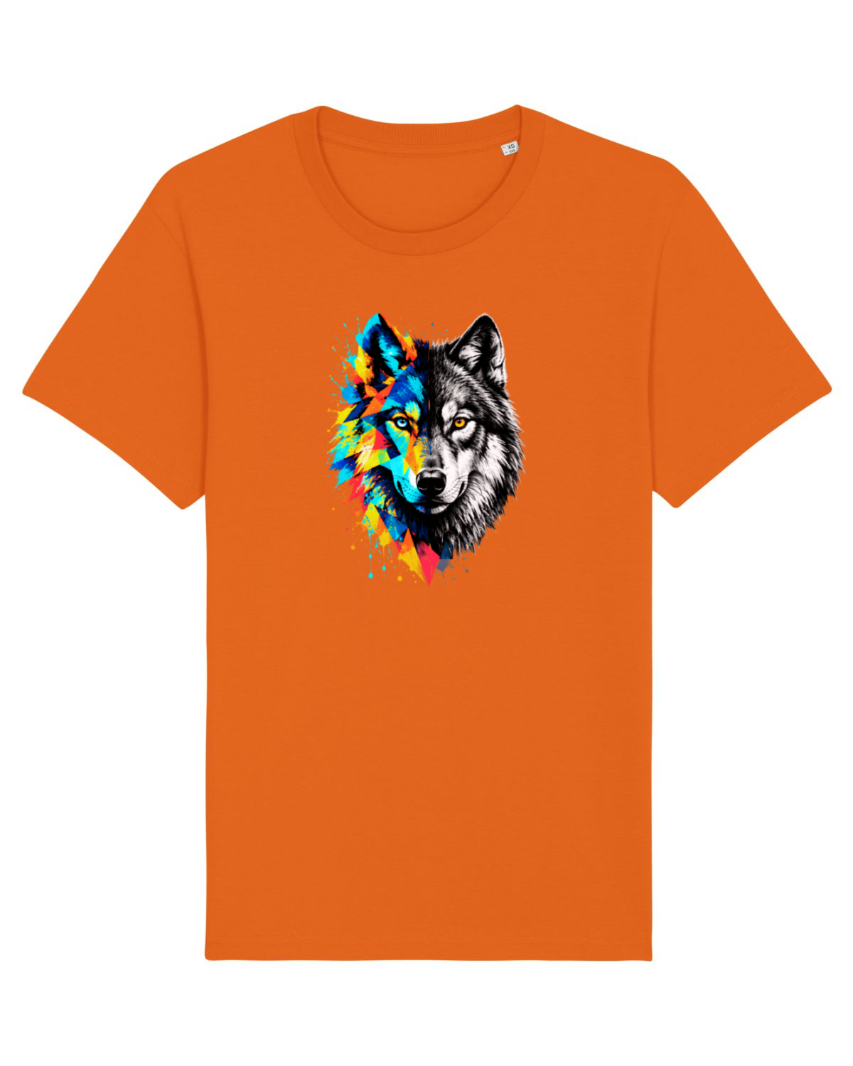 Tricou mânecă scurtă Unisex Rocker Bright Orange