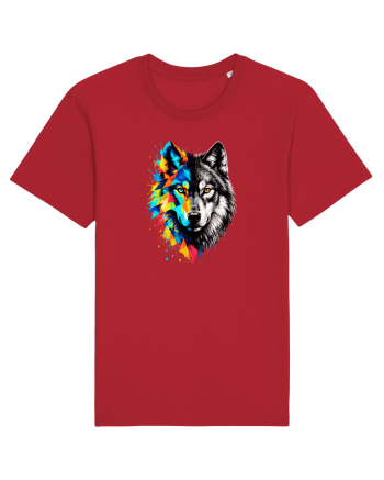 Abstract lup Red