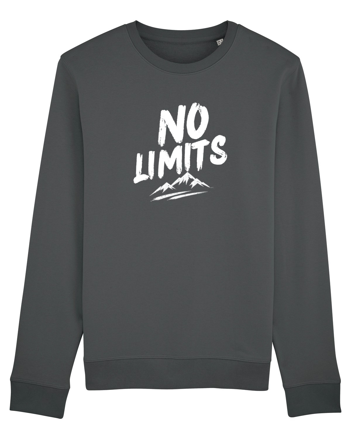 Bluză mânecă lungă Unisex Rise Anthracite