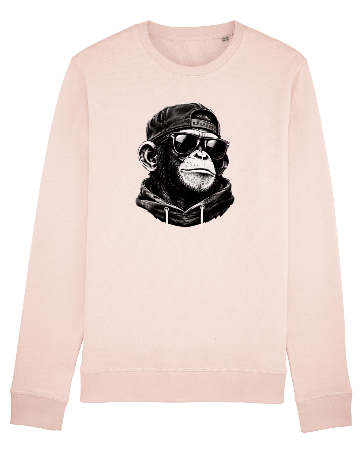 Bluză mânecă lungă Unisex Rise Candy Pink