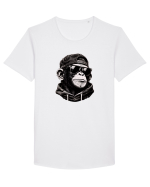 Cool Tricou mânecă scurtă guler larg Bărbat Skater