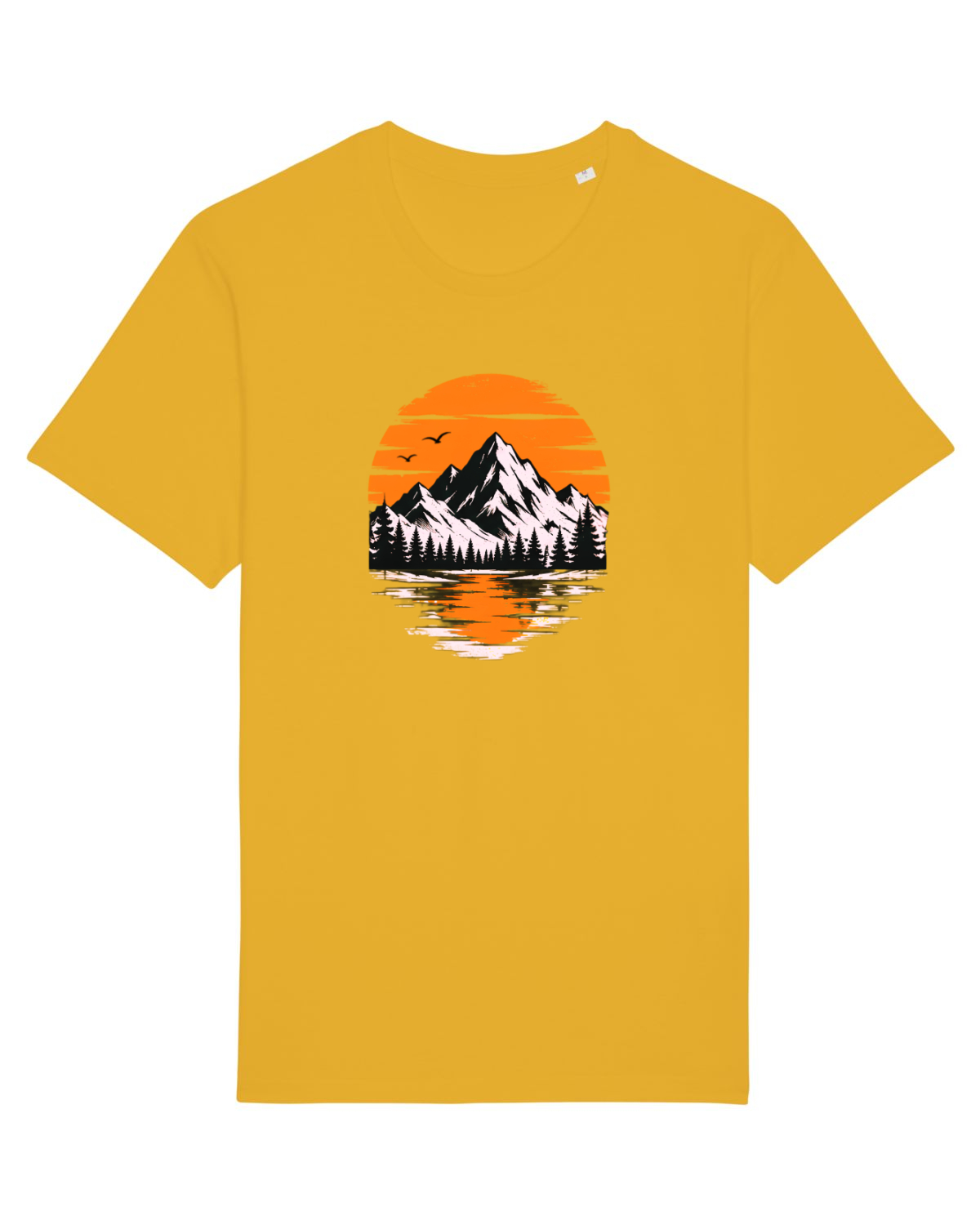 Tricou mânecă scurtă Unisex Rocker Spectra Yellow