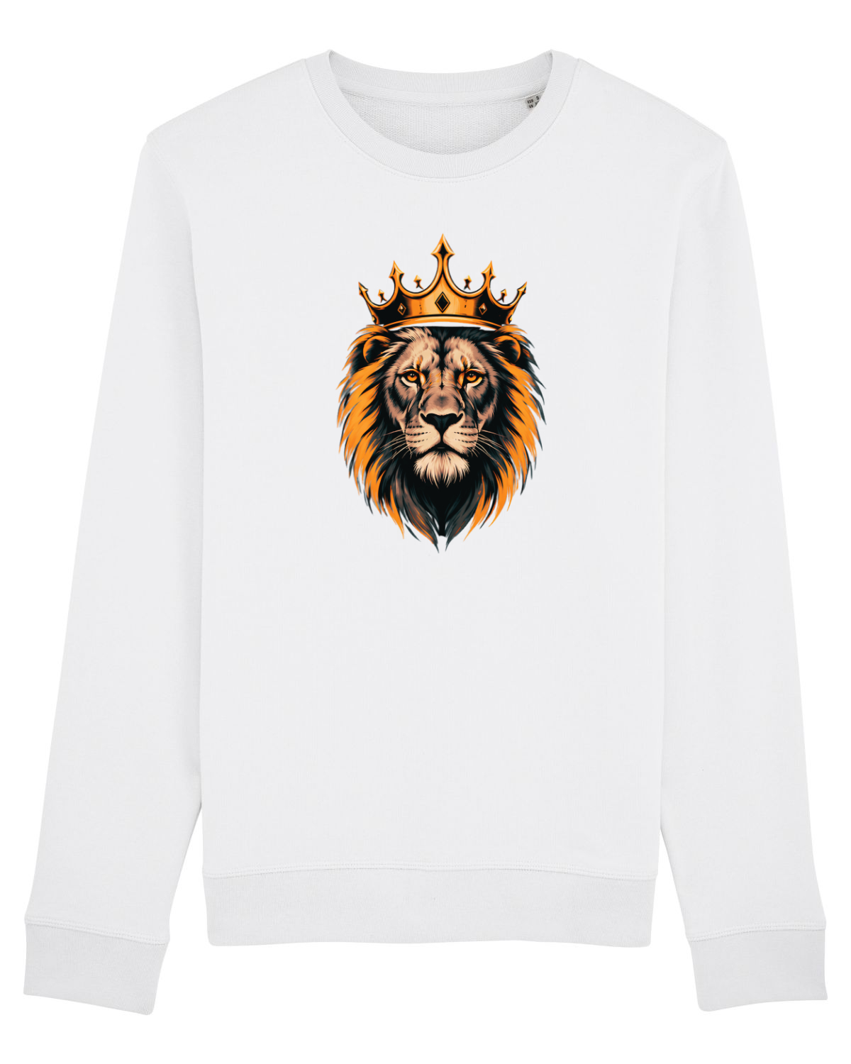 Bluză mânecă lungă Unisex Rise White