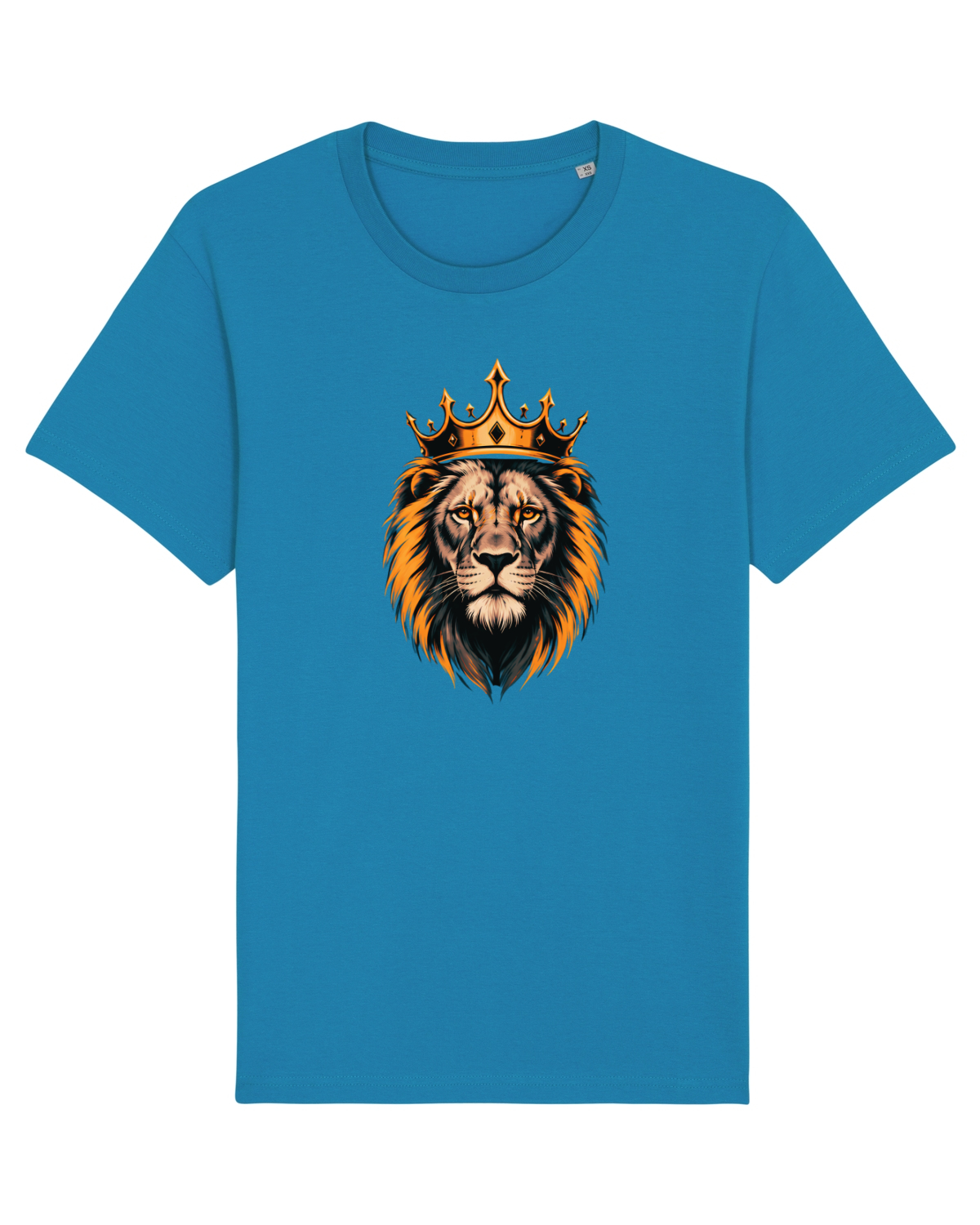 Tricou mânecă scurtă Unisex Rocker Azur