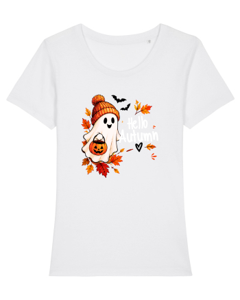 Hello Autumn  White