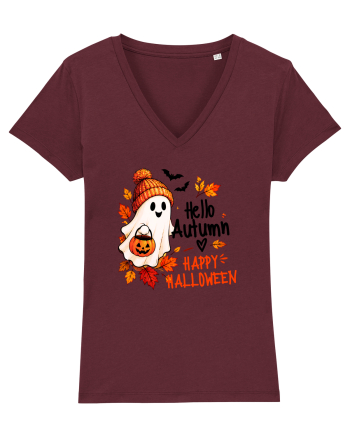 Hello Autumn ... happy Halloween  Burgundy