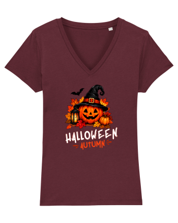 Halloween Autumn  Burgundy