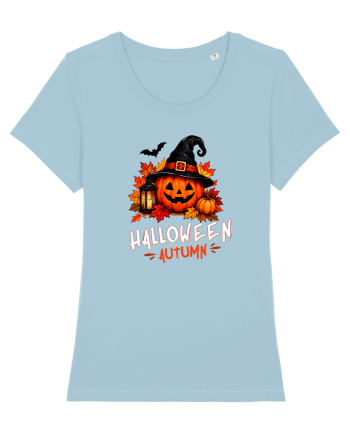 Halloween Autumn  Sky Blue