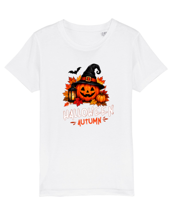 Halloween Autumn  White