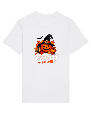 Halloween Autumn  White