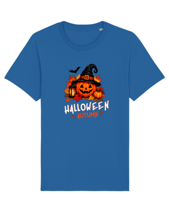 Halloween Autumn  Royal Blue