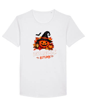 Halloween Autumn  White