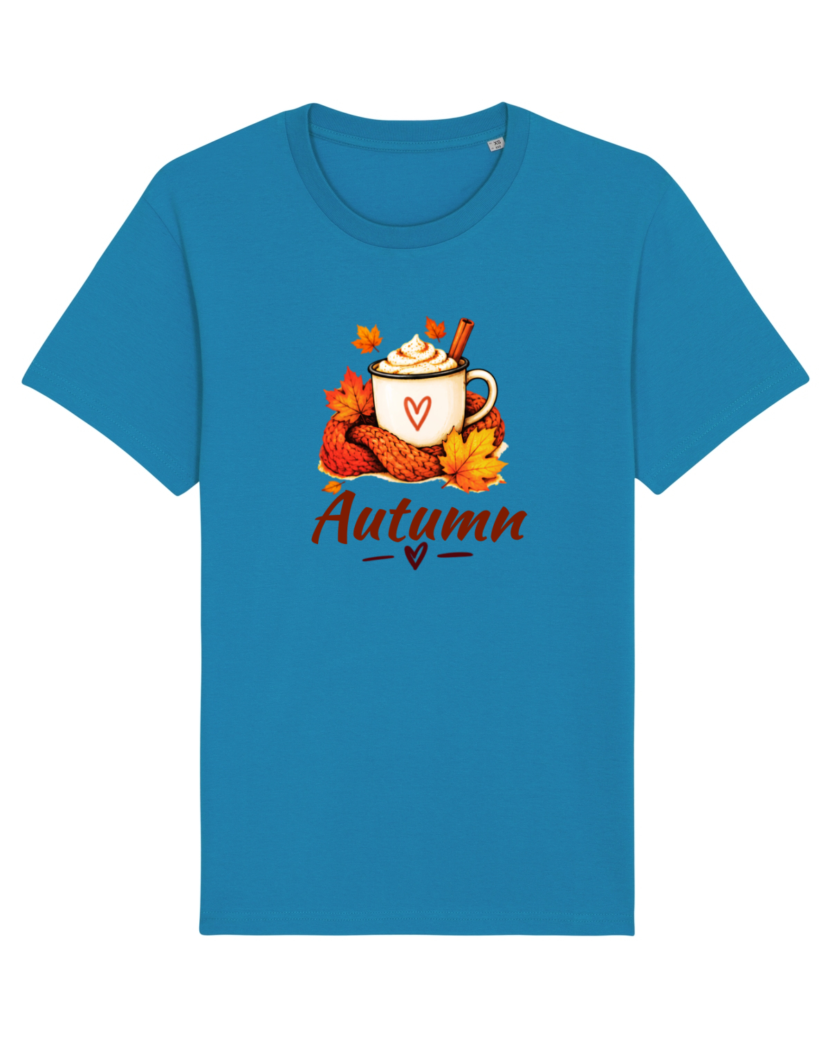 Tricou mânecă scurtă Unisex Rocker Azur