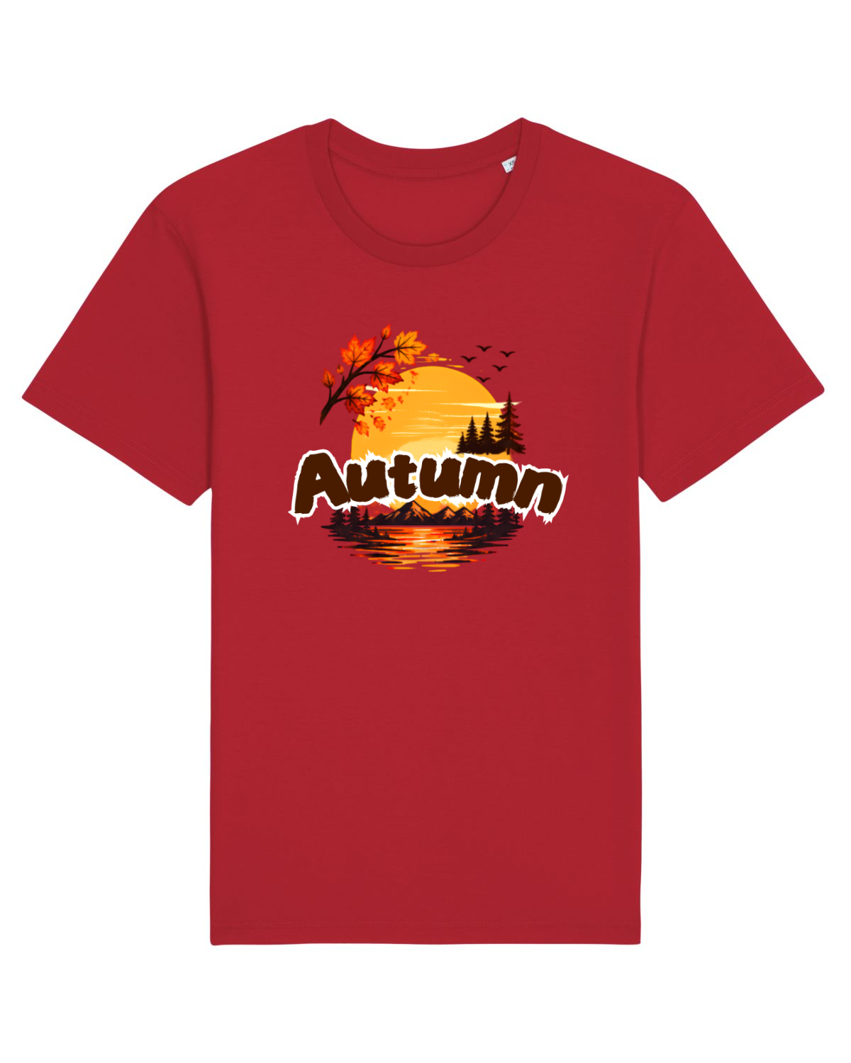 Tricou mânecă scurtă Unisex Rocker Red
