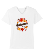 Autumn  Tricou mânecă scurtă guler V Bărbat Presenter