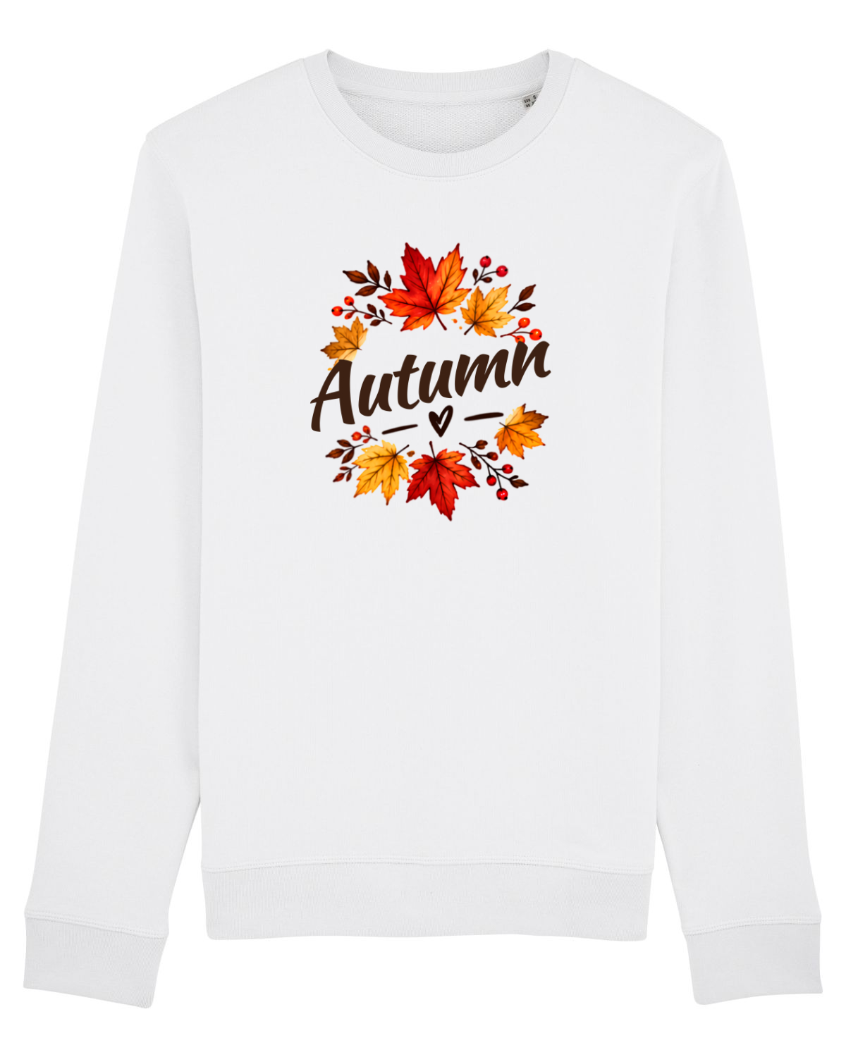 Bluză mânecă lungă Unisex Rise White
